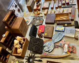 Wooden boxes