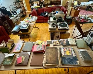 Collectable antique and book audio equipment