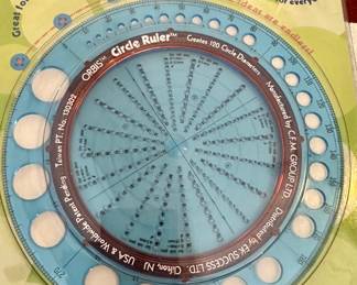 Circle ruler