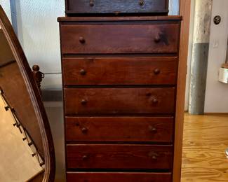 Wonderful eight drawer file