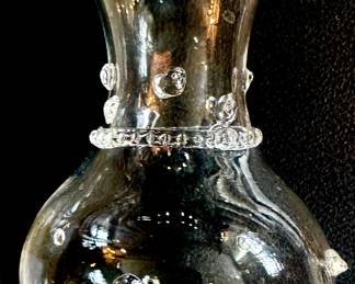 Stunning hand blown vessel