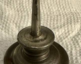 Vintage oil tin