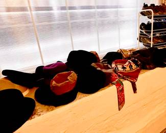 Beautiful hats and scarves