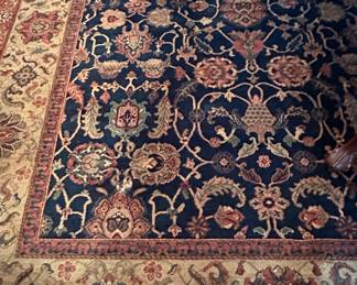 Pure wool 12' by 9' rug by Karastan.