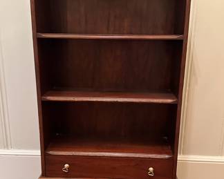 Single drawer book shelf.
