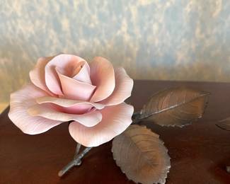Bohem limited edition Royal Highness porcelain rose