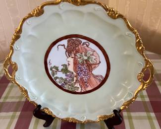 Painted plate
