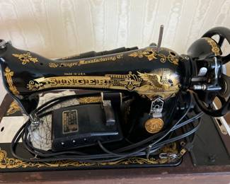 Vintage Singer sewing machine