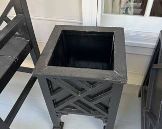 Outside flower pot