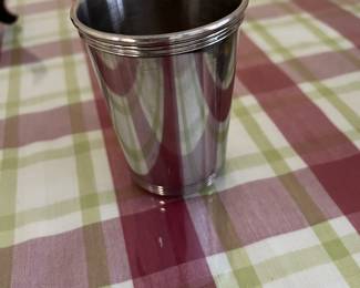 Silver plate cups