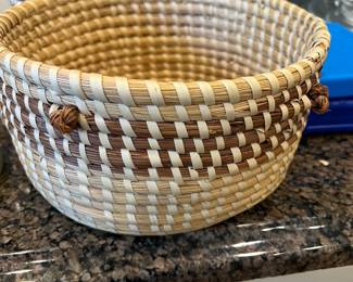 Sweetgrass basket