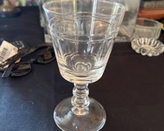 Sheraton water goblet