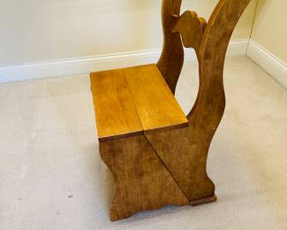 Chair that folds out into a ladder