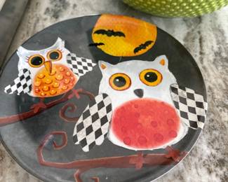 Halloween Themed Plate