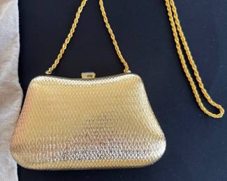 Neiman Marcus Collection Vintage Gold Clutch