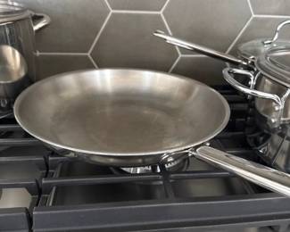 All Clad D3 D-Ply Stainless Steel Saute Pan