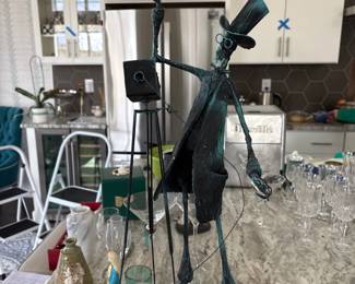 Maquette sculpture by artist A. G. Cap