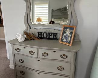 Antique Dresser with Mirror