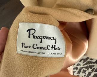 Regency Pure Camel Hair coat