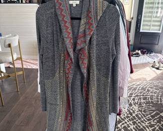 Freeway Boho Open Cardigan
