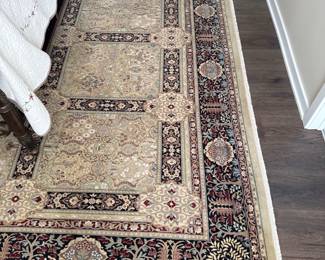 Misty Rose Pakistan 9 x 12' wool area rug