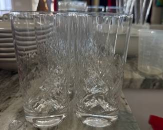 Libbey Hobstar Highball Glasses