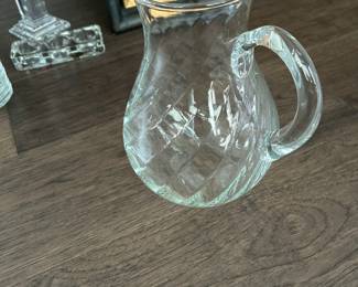 Block Crystal Ballet Pitcher