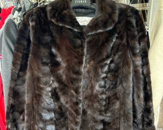 fur coat short