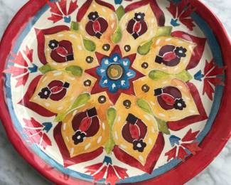 Moroccan Melamine Plate