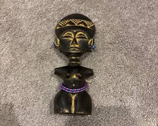 African Tribal Doll Statue