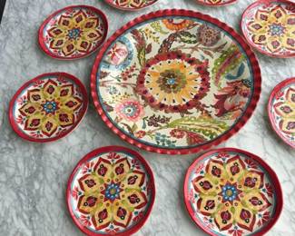 Melamine Plate Set