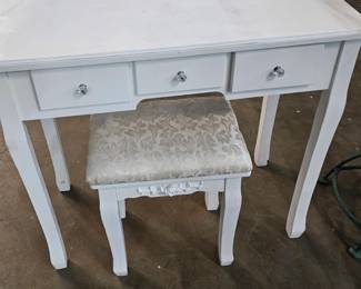 VANITY AND STOOL