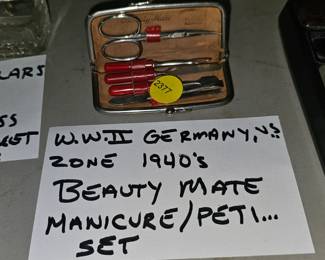 WWII GERMANY BEAUTY MATE MANICURE SET