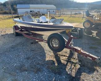 boat with trailer