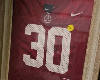 FRAMED ALABAMA JERSEY