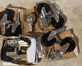 LOT OF CASTERS