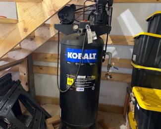 KOBALT 60 GAL AIR COMPRESSOR