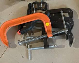LOT C CLAMPS