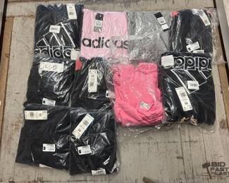 7528  NEW 10 Adidas Hoodies 