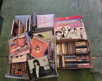 6058  CDs and Cassette Tapes 