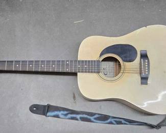 2632  Eleca Acoustic Guitar 