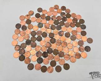 1501  Approx 100 Pennies 
