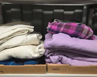 7146  NEW Alpine Crewnecks, Shorts, Fleece Pants, Button Up  Vest 