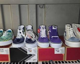 7174  NEW 4 Pairs of Vans Shoes 