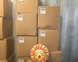 4598  NEW 54 Opalhouse Sun Face 16 Round, Fringe  Embroidered Throw Pillows 