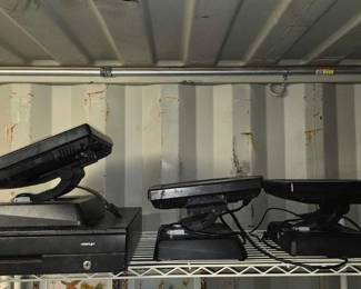 4068  4 PosiFlex Terminals  Cash Drawer 