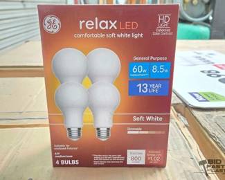 2401  4 Boxes of Lighbulbs POD 