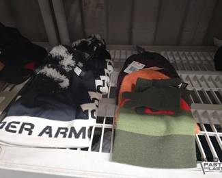 7122  NEW 11 Under Armor, Champion  Alpine Design Clothing Co. Beanies 