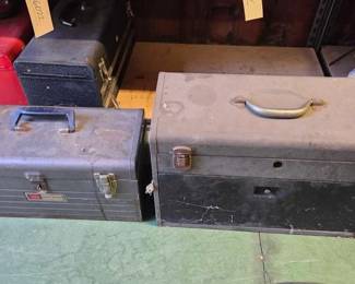 6028  Craftsman  Unmarked Toolboxes with Tools 