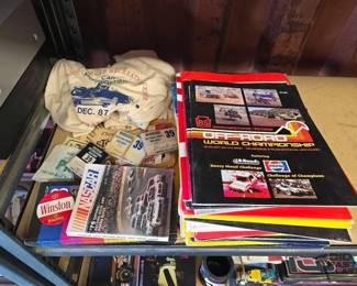 6031  NASCAR  OffRoad Racing Memorabilia 